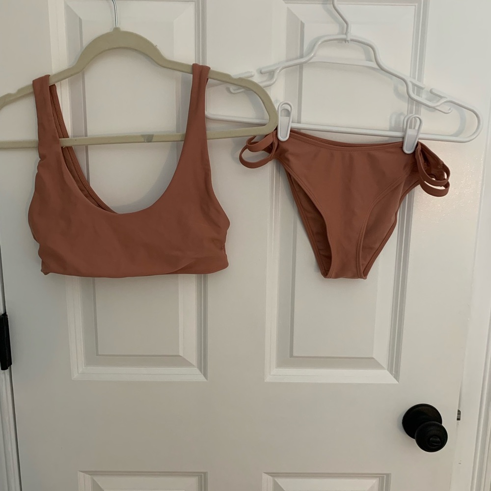 Bikini top and bottom, size M